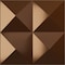 Ekena Millwork 11 7/8in. W x 11 7/8in. H Tirana EnduraWall Decorative 3D Wall Panel Covers 0.98 Sq. Ft. WP12X12TICDC - alternate 1